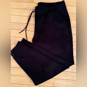 32 Degrees Ladies Black  Heavyweight Joggers with side pockets Size Large EUC